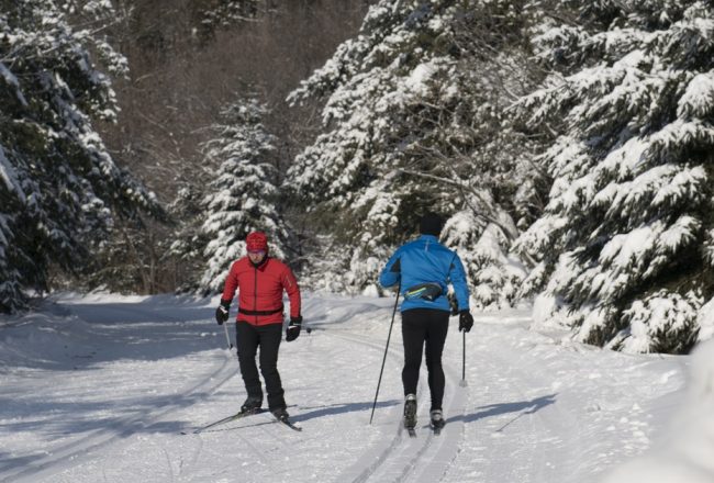 Ski de fond dans les Laurentides