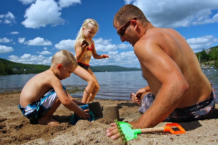 parc plage Tremblant